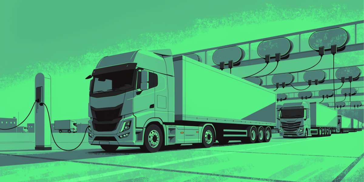Depot charging installed for electric HGVs at Wren Kitchens
