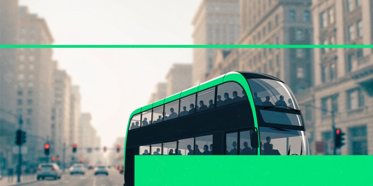 One double-decker replaces 75 cars in September travel push